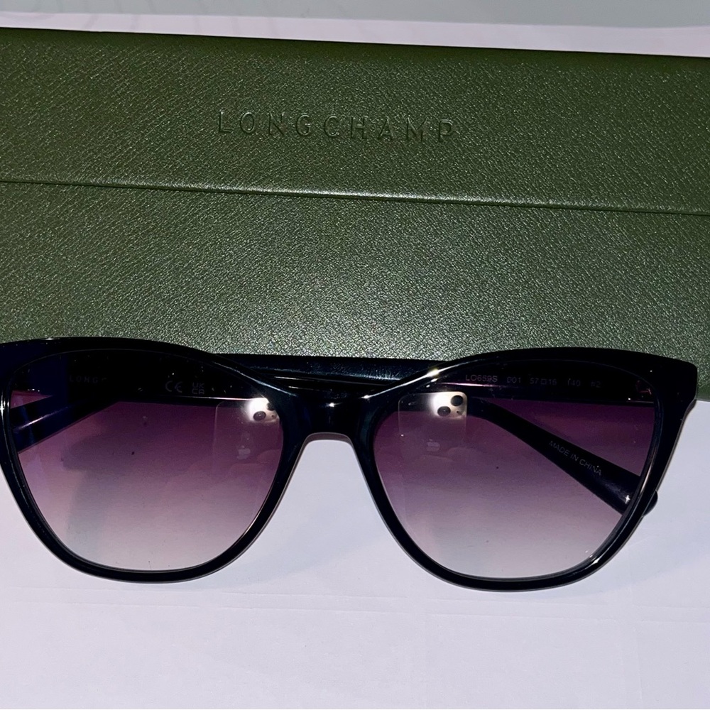 Longchamp Black Gradient Sunglasses - image 1